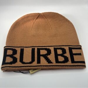 Burberry Camel Knit Hat